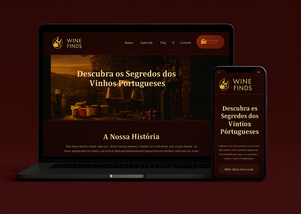 Winefinds - Plataforma de Descoberta de Vinhos
